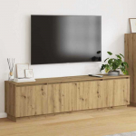 TV staliukas Televizoriaus spintelė Amatininkų ąžuolas 180 x 38 x 49 cm