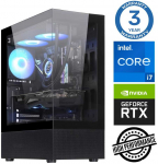 Stacionarus kompiuteris INTOP i7-12700F 16GB 1TB SSD M.2 NVME RTX5060Ti 8GB no-OS (RW56946NS)
