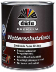 Medienos dažai D&uuml;fa Premium Wetterschutzfarbe balta 750 ml.