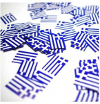 Globos Europe Bv Graikijos vėliavos konfeti