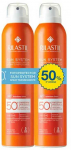Rilastil Sun System Dry Touch Pur&scaron;kiklis SPF 50 apsauga nuo saulės, 2 x 200 ml