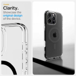 Dėklas Spigen &bdquo;Ultra Hybrid T MagSafe&ldquo;, grafito spalvos &ndash; &bdquo;iPhone 16 Pro Max&ldquo;