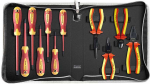 Įrankių komplektas (11 dalių) elektrikams 1000V PK-2802 Pro'sKit
