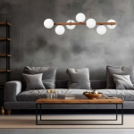 Tkkrywult TK Lighting Estera 10272 pakabinamas &scaron;viestuvas 7x6W G9 rie&scaron;uto spalvos/balta