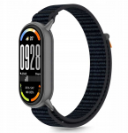Tech-Protect Nylon Pro apyrankė skirta Xiaomi Smart Band 8/9/10/NFC – juodos spalvos and oranžinės spalvos