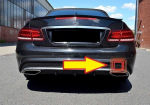 Mercedes Benz Originalus MB E COUPE W207 AMG stiliaus galinis bamperio traukimo kablio dangtelis A20788501249999