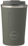 Gertuvė AYA&IDA Nerūdijančio plieno kelioninis puodelis 'Tropical Žalias' - 380 ml