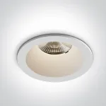 6,5W LED įleidžiamas &scaron;viestuvas, baltas, 3000/3500/4000K, IP65, dimeriuojamas, 10107WP/W/V