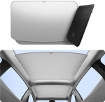 Dėklas Spigen Tesla Car Roof Sunshade, juodas - Tesla Model 3