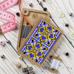 Wonderland Crafts Karoliukų siuvinėjimo rinkinys adatinės gamybai, PRECIOSA, 6&times;9 cm