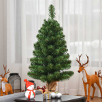 Bonideco Select 60/90cm dirbtinė Kalėdų eglutė su cemento pagrindu Kalėdų eglutė žalia-90 cm