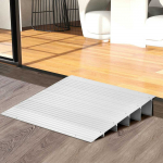 Bonideco Select Užvažiavimo rampa 86,5x66,5x13cm., sidabrinės spalvos