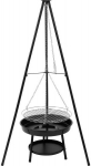 Trikojo grilis, 46 cm skersmens grotelės, skirtas maisto gaminimui lauke