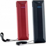 Kompakti&scaron;ka i&scaron;orinė baterija 3000 mAh &ndash; 2&times;USB, LED, skubiai įkrovai