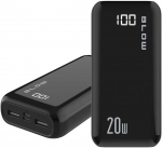 Blow I&scaron;orinė baterija 20000mAh PD PB20F JUODA