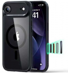 ESR Classic Hybrid Dėklas Apple iPhone Air, skaidrus juodos spalvos