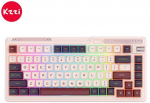 Klaviatūra Royal Kludge KZZI K75 Lite (Nezuko Violetinė)