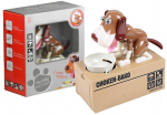 Lean Toys Interaktyvi &scaron;unelio taupyklė Choken-Bako, &scaron;viesiai ruda
