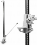 Bituxx Ūkio geležinkelio domkratas 3T, 132 cm, plieno