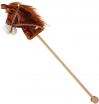 Goodyear Hobby Horse su garsu ir ratais Bruno Baby Mix Brown