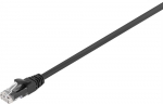 Adidas Fuj:tech CAT6A U/UTP -verkkokaapeli, 0.5 m, musta
