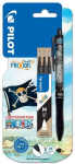 Pilot Pen Frixion tu&scaron;inukas, juodas, 0,7 colio, ONE PIECE, 3 vnt.