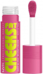 Nyx Fat Cheeks Colorete L&iacute;quido Hidratante 07-Plump Pop, 8 ml
