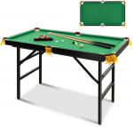 Promotions Sulankstomas biliardo stalas, 122x64x78 cm, žalias