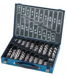 Grąžtas Grąžtų rinkinys Bohrcraft MG170 BC HSS-G DIN 338 // 1-10x0,5/170-tlg.