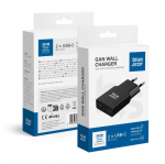 BlueStar Phone charger Blue Star Slim GaN 2 x USB C QC4.0 PD 3A 30W TFK-SC-30WCC juodas