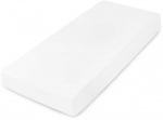 Riposo PREMIUM satino paklodė su guma Baltas 200x200 cm