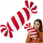 Ruhhy Ruhha Kalėdų dekoracija Candy 27031, raudona ir balta, mink&scaron;ta dekoracija