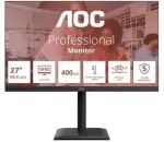 AOC E4 U27E4CV kompiuterio monitorius 68,6 cm (27") 3840 x 2160 pikselių 4K Ultra HD LED juodas
