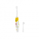 ETA Dantų &scaron;epetėlis | Sonetic ETA071090050 | Baterija operated | For kids | &Scaron;epetėlių skaičius galvutės įeina 2 | Number of teeth brushing modes 1 | Geltona/Baltas
