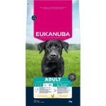 Sausa barība suņiem - Eukanuba Adult Large vi&scaron;tiena, 3kg