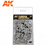 AK Interactive dažymo trafaretas aerografui 1/48&ndash;1/72, 9080