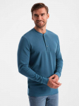 Blue men's shirt mėlynas