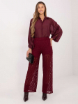 Italy Moda Kelnės-IT-SP-9965.77-bordinė