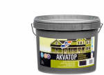 Krāsas koka fasādēm Rilak Akvatop, tum&scaron;i pelēks, 9 l