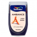 sp. testeris SADOLIN AMBIANCE STYLISH Rožinis, visi&scaron;kai matiniai, 30 ml