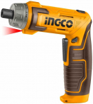 Ingco CSDLI0802 AKU screwdriver with integrated battery + set of accessories