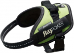 Julius-K9 IDC Powerharness Neonožaliai žalia &ndash; Auk&scaron;čiausios kokybės reguliuojamas diržas, Mini-Mini dydis, Didelio matomumo dizainas