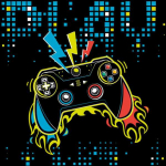 Servetėlės žaidimų konsolei &bdquo;Gamer Play Pad&ldquo;, 20 vnt., 33x33 cm