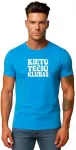 Vyri&scaron;ki &scaron;viesiai mėlyni mar&scaron;kinėliai Kietas tėtis (baltas)
