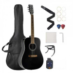 Vevor Drednoto akustinė gitara 104 cm rinkinys