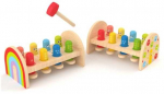 Hape - Rainbow Hammer Bench - (87-0529)