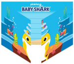Usorteret Baby Shark invitationer, 8 stk.