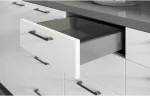 Drawer system AXISPRO 400mm baltas - low H84