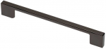 GTV Zamak handle 819 C=160mm juodas chrome