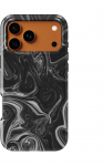 Voltuna Dėklas &bdquo;Obsidian Marble Drift&ldquo; su MagSafe Apple iPhone 13-17 modeliams